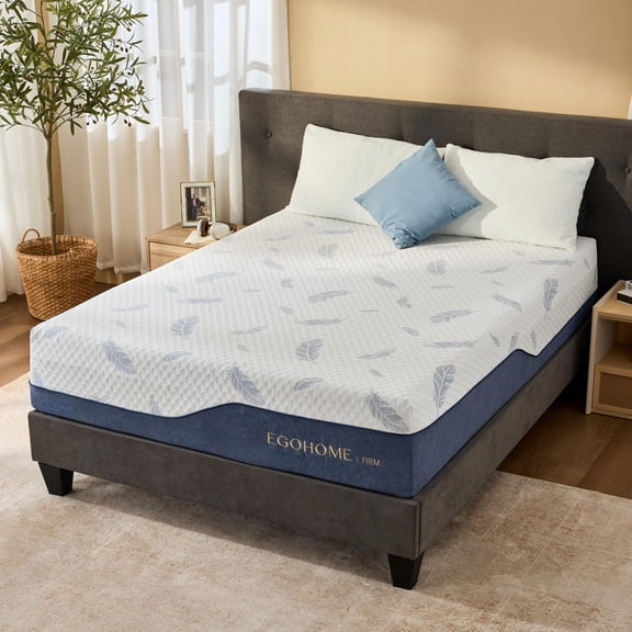 Arctus King Size 14 Inch Firm Memory Foam Mattress in a Box with Gel Layer and Removable Fiberglass Free Cover, Cool Sleep and Back Pain Relief, CertiPUR-US Certified
