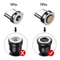 thumbnail image 5 of 7Pin Type C Magnetic Plug Tips Fast Charging Cable Adapter for Magnetic Charger 360° Degree Rotation Connector 5PCS, 5 of 10