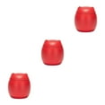 thumbnail image 3 of Baohd Large Capacity Ceramic Canisters Cute For Wide Application Sturdy And Durable Ceramics Cat Form Ceramic Tea Jars red 500ml 3Set, 3 of 6