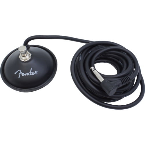 Fender 1Button Footswitch for Mustang and Blues Junior Amps, Black