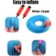 thumbnail image 4 of 2 Piezas Anillo De Asiento Inflable Hemorroides, Cojín De Hemorroides Cojín De Anillo Inflable Cojín De Hemorroides Donut Cojín De Anillo De Asiento Inflable En El Coche De La Oficina En Casa JM MX-0135381FYD, 4 of 5