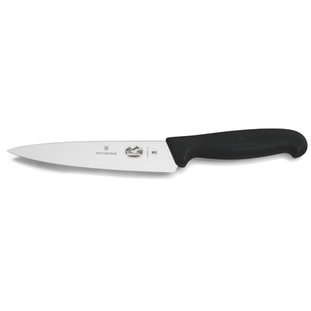 Mojitor Fibrox 6 Inch Straight Chef's Knife,Black