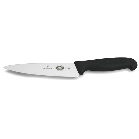 Mojitor Fibrox 6 Inch Straight Chef's Knife,Black