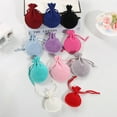 thumbnail image 3 of 50Pcs Mini Drawstrings Bag Elegant Portable Gift Application Decorative Packaging Pouch Bags Simple Operation Jewellery Pouches Household Organizer Packaging Red, 3 of 7