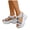 A White, variant on Women's Orthopedic Walking Sandals with Arch Support Open Toe Comfortable Slip On Mesh Athletic Shoes White Size 7