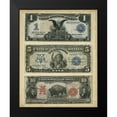 thumbnail image 2 of Vision Studio 15x18 Black Modern Framed Museum Art Print Titled - Antique Currency VI, 2 of 5