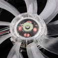 thumbnail image 3 of New Arrival Quad 4 LED Light 120mm PC Computer Case Cooling Fan Mod Easy Installed Fan 12V, 3 of 7