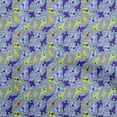 thumbnail image 1 of oneOone Cotton Poplin Light Blue Fabric Asian Japanese Koi Fish Dress Material Fabric Print Fabric By The Yard 42 Inch Wide, 1 of 4