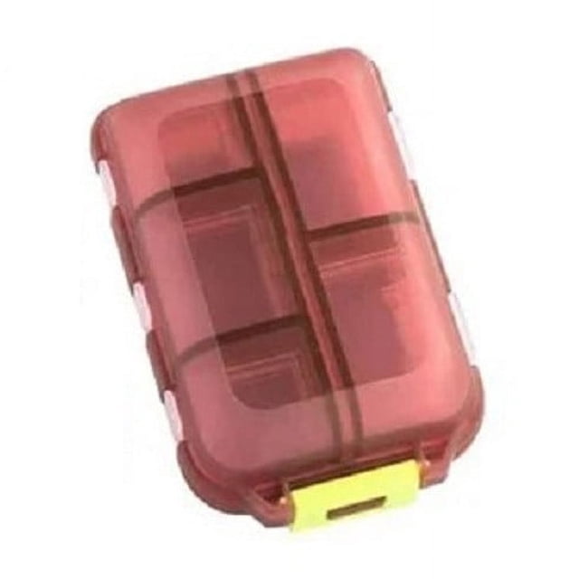 Fiudx Organizador, Pastillero Compacto, Contenedor Medicamentos 7 Días, Caja de Viaje de Polipropileno Resistente, Gestión Diaria de Medicamentos, Ideal para Viajeros Frecuentes, Diseño Ligero y Port