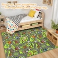 thumbnail image 4 of BESTSKY Ultra Non Slip Kids Car Rug, Kids Road Playmat Rug for Toy Cars, Educational Town City Map Washable Carpet for Boy Playroom Bedroom, Safer Car Track Play Mat, 4 of 7