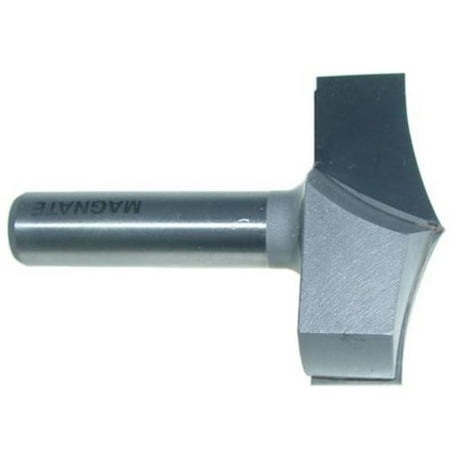 

Magnate 7584 Rope Molding Router Bits — 2 Cutting Diameter; 2 Shank Length; 1/2 Shank Diameter; 2-1/8 Radius; 1/4 Profile Height