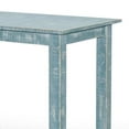 thumbnail image 3 of Rena Counter Table- 48 Inch Rectangular Grass Green Mahogany Wood, 3 of 5
