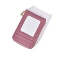 thumbnail image 1 of HLONK RFID Blocking Zipper Credit Card Wallet for Women  12 Card Slots  Small Clutch Purse with Stylish, 1 of 7
