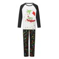 thumbnail image 1 of SUNSIOM Family Matching Christmas Pajamas, Baby Romper/Tops + Pants Set, 1 of 9