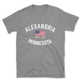 thumbnail image 1 of Alexandria Minnesota Patriot Men's Cotton T-Shirt, 1 of 1