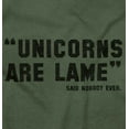 thumbnail image 2 of Unicorns Are Lame Said Nobody Ever Hoodie Sweatshirt Women Brisco Brands S, 2 of 6