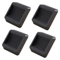 thumbnail image 3 of 4 Uds. Tazas con ruedas para muebles, almohadillas antideslizantes para el suelo, 4,9 "x 4,9", pata de mueble, Protector de suelo de goma,, 3 of 9