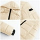 thumbnail image 4 of Gibobby Abrigos para mujer, Chamarra para mujer chamarra ligera para parka acolchada chamarra casual para mujer(Beige,XG), 4 of 5