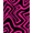 Pink, Pattern 1, variant on ODIKA 2x3 Machine Washable Non-Slip Area Rug, Stylish Zigzag Chevron Waves Symmetrical Decorative High Traffic Rug, Pink, 597967