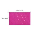 thumbnail image 2 of Uxcell Bling Rhinestone Sheet Self Adhesive Sticker 15.75 x 9.44 Inch DIY Car Decoration Sticker Purple Red, 2 of 6