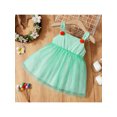 thumbnail image 2 of Bagilaanoe Baby Girl Princess Dress Sleeveless A-line Mesh Stitching Dresses 6M 9M 12M 18M 24M Infant Casual Swing Sundress, 2 of 9