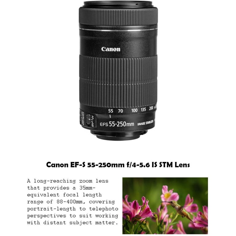 Canon EF-S18-55mm IS Ⅱ & 55-250mm IS Ⅱ