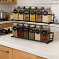 thumbnail image 5 of BotaniNest Punch Wall Mounted Rack Multilayer Kitchen Seasoning Organizer Storage Shelf Holder, 5 of 5
