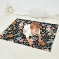 thumbnail image 2 of Pioneer Flower Floral Print Pattern Blanket,Comfortable Soft Flannel Throw Blanket,All Season,Warm Lightweight Blankets for Sofa Bed Couch Living Room Chair,30"x40", 2 of 4
