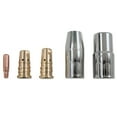 thumbnail image 1 of Centerfire MIG Nozzle, 1/8 in Recess, 1/2 in Bore, For T Series Tip, Copper | Bundle of 5 Each, 1 of 1
