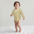 thumbnail image 4 of Sigee Cartoon Honey Pot Bee Sunflower for Baby Unisex Baby Cotton Long-Sleeve Bodysuits Soft Cotton, Breathable-3 Months, 4 of 6