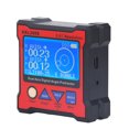 thumbnail image 3 of Digital Protractor 2 Axes Sound Alarm Electronic Angle Finder High Accuracy Portable Inclinometer US Plug 100‑240V Without Magnetism, 3 of 5