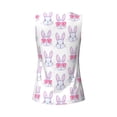 thumbnail image 5 of Haiem Heart Rabbit Workout Tank Tops for Women, Athletic Sports Slim-Fit Tank Tops, Compression Sleeveless Dry Fit Shirts,Athletic Shirt-Small, 5 of 9