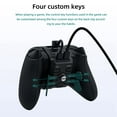 thumbnail image 2 of Adaptador de botón trasero para mando Xbox Series/ONE S/X Adaptador de botones traseros Extensión para mando Gamepad Backpack Paddles Keys, 2 of 11