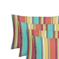 thumbnail image 3 of Set of 4 Pillows, 20" Square and 2 Rectangle, Colorful Stripe Pillows for Living Room, Home, Outdoor, 3 of 5