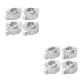 thumbnail image 2 of Baohd Premium Pack of 4 Coupling Conversion Adapters for Zero-Z 1/28 RC Car Replacement silver inner dia 2x3mm 2Set, 2 of 6