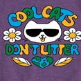thumbnail image 3 of Instant Message - Earth Day - Cool Cats Don't Litter - Toddler & Youth Girls Short Sleeve Graphic T-Shirt, 3 of 6