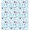 thumbnail image 3 of Ambesonne Nautical Duvet Cover Set, Seashells Bubble Ocean, 2-Calking, Indigo Pale Blue Purple, 3 of 3