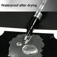 thumbnail image 3 of Homerr Mirror Chrome Pen Mirror Effect Marker Metal Chrome Paint Marker Golden Waterproof Model Painting DIY Art Projects Reflective Permanent Metallic Liquid Marker, 3 of 7