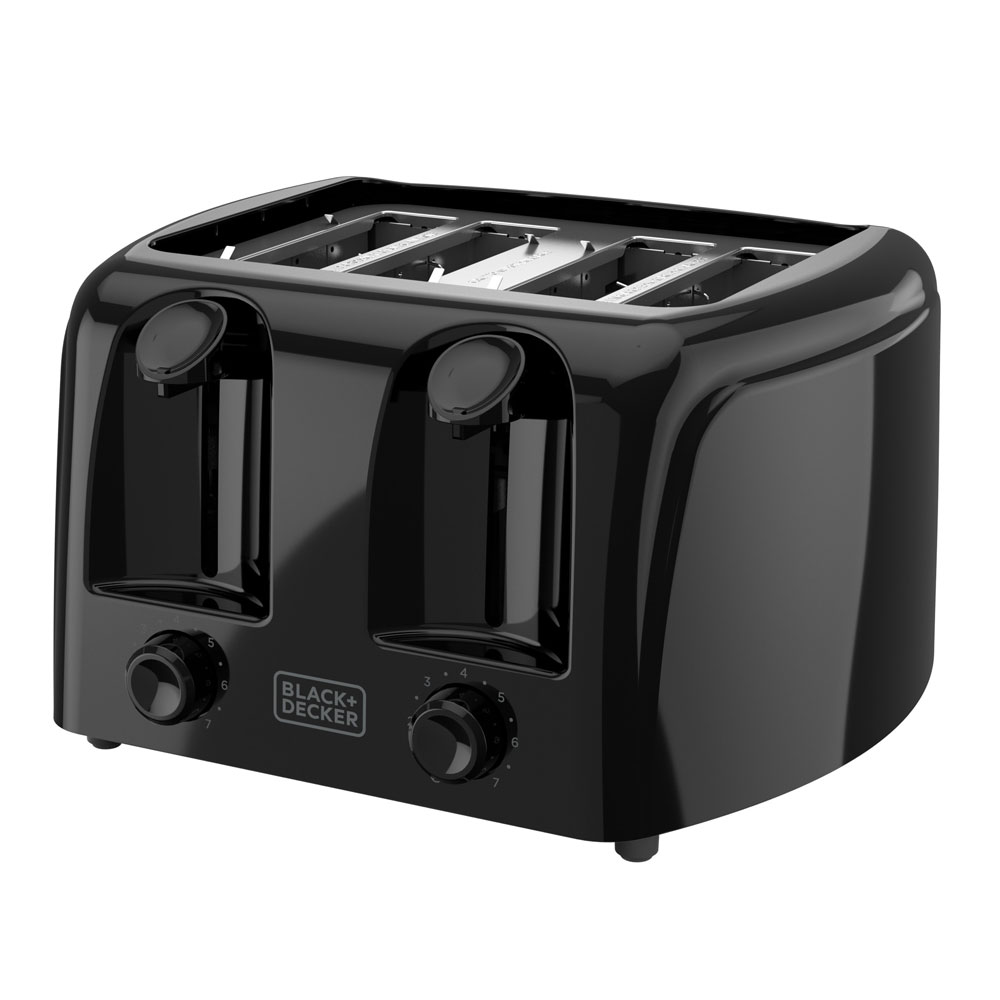 Spectrum Brands 111737 4Slice Toaster, Black