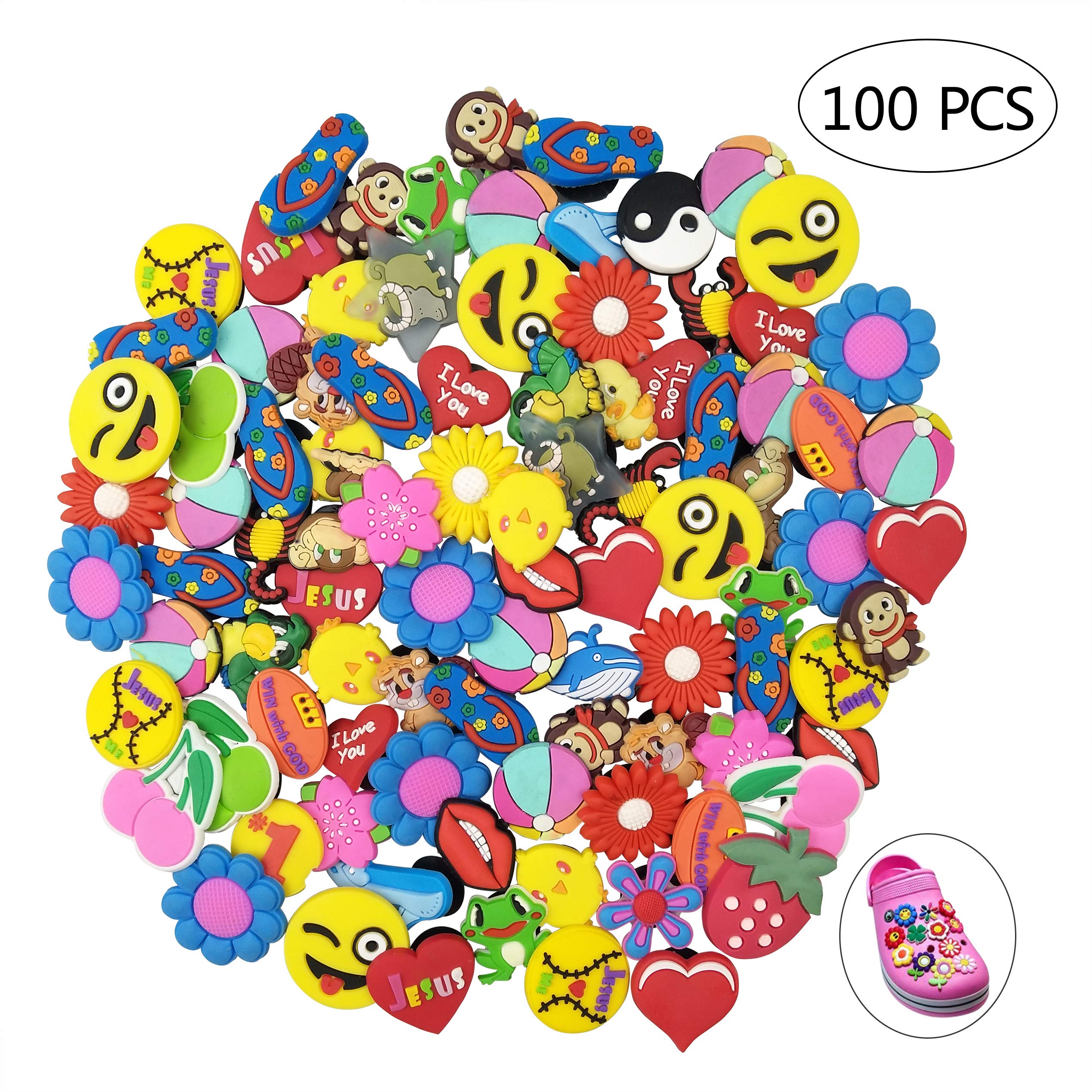 funny croc charms