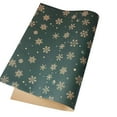 thumbnail image 2 of Lssam Jumbo Roll Kraft Christmas Wrapping Paper, Recyclable & Retro Design - Perfect for Holiday Gift Wrapping, Kids Presents & Seasonal Party Decoration, 2 of 6
