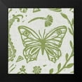thumbnail image 2 of Daphne, Brissonnet 20x20 Black Modern Framed Museum Art Print Titled - Nordic Woodcut V Master, 2 of 5