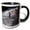 Black/White, variant on 3drose, Astronaut Dave Scott Salutes American Flag on the Moon, 11oz Two-tone Green Mug