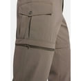thumbnail image 4 of Ozark Trail Men's and Big Men's Zip Off Convertible Cargo Pants, Sizes 30-46, 4 of 6
