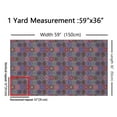 thumbnail image 5 of Feelyou Bohemian Damask Fabric by the Yard 1 Yard, Hippie Mandala Sewing Fabric, Tribal Floral Flower Home Decor Fabric by the Yard, Luxury Bedroom Decor, 5 of 6