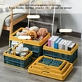 thumbnail image 4 of Cestas de Compras de Comestibles de Plástico Reutilizables Cajas de Almacenamiento Plegables con Asas para Baño de Despensa de Cocina ANGGREK Otros, 4 of 8