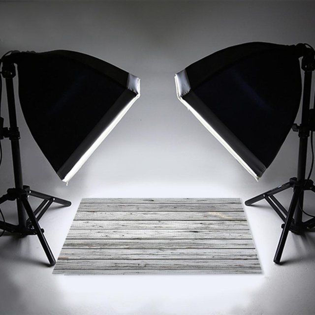 Fondo de fotografía de estudio de fondo de fotografía de madera gris vintage (0,6 x 0,9 m) Ndcxsfigh Nuevos Originales