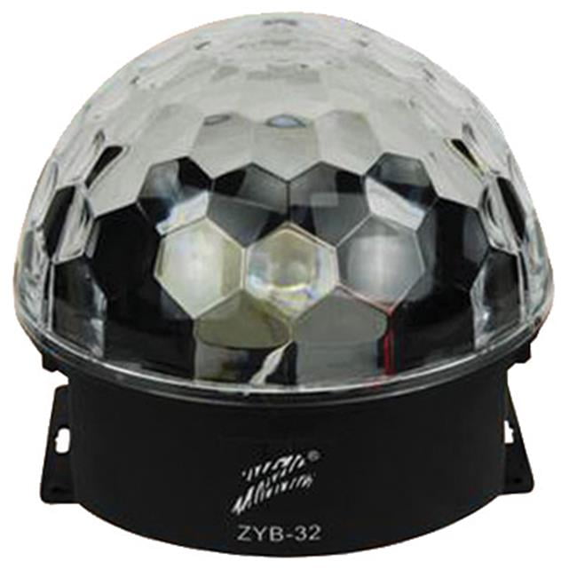 zebra led magic ball light