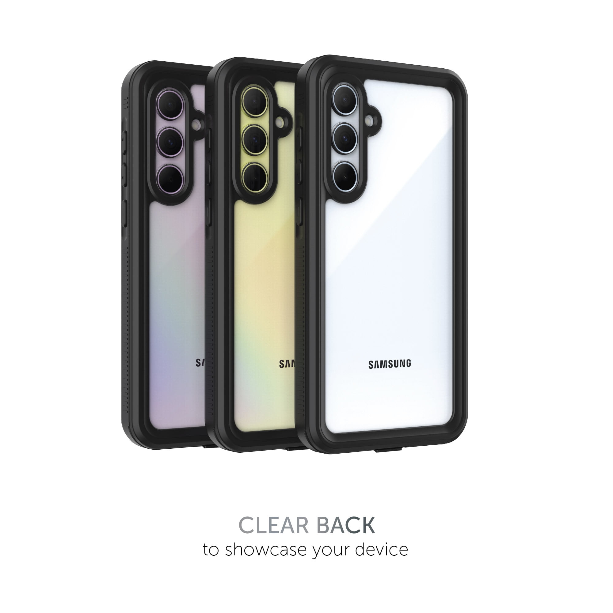 Body Glove Tidal Waterproof Phone Case for Samsung Galaxy A35 5G - Black