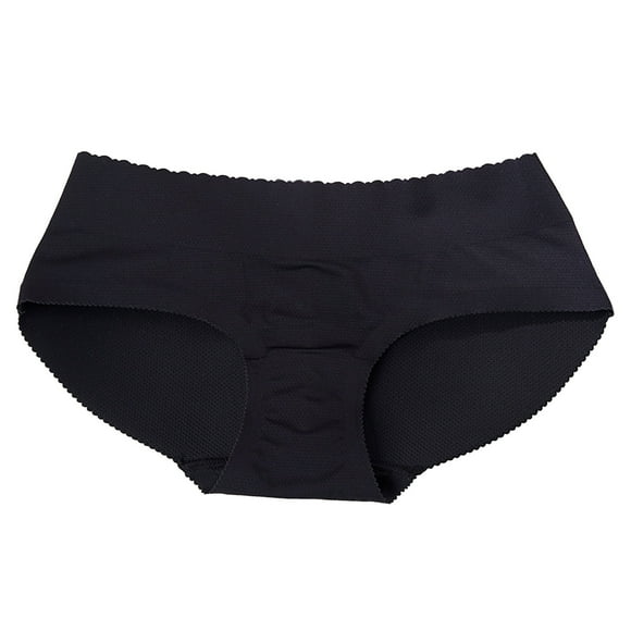 Bigersell No Show Underwear Clearance Sheer Panties High Cut Panty Style P-828 Cotton Boyshort Panties Ladies Thong Underwear Briefs Mid Waist Women's Briefs Black M
